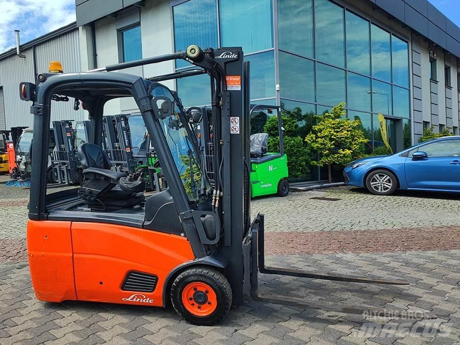 Linde E16C-01 شاحنات ذات رافعات شوكية تعمل بالكهرباء