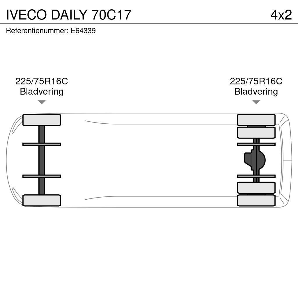 Iveco Daily 70C17 شاحنات خفيفة/مفصلية الجوانب