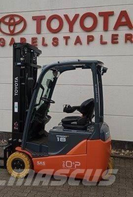 Toyota 8FBEK18T شاحنات ذات رافعات شوكية تعمل بالكهرباء