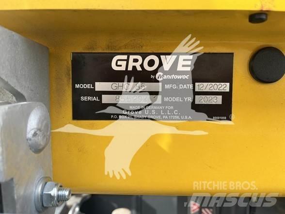 Grove GHC85 رافعات مجنزرة