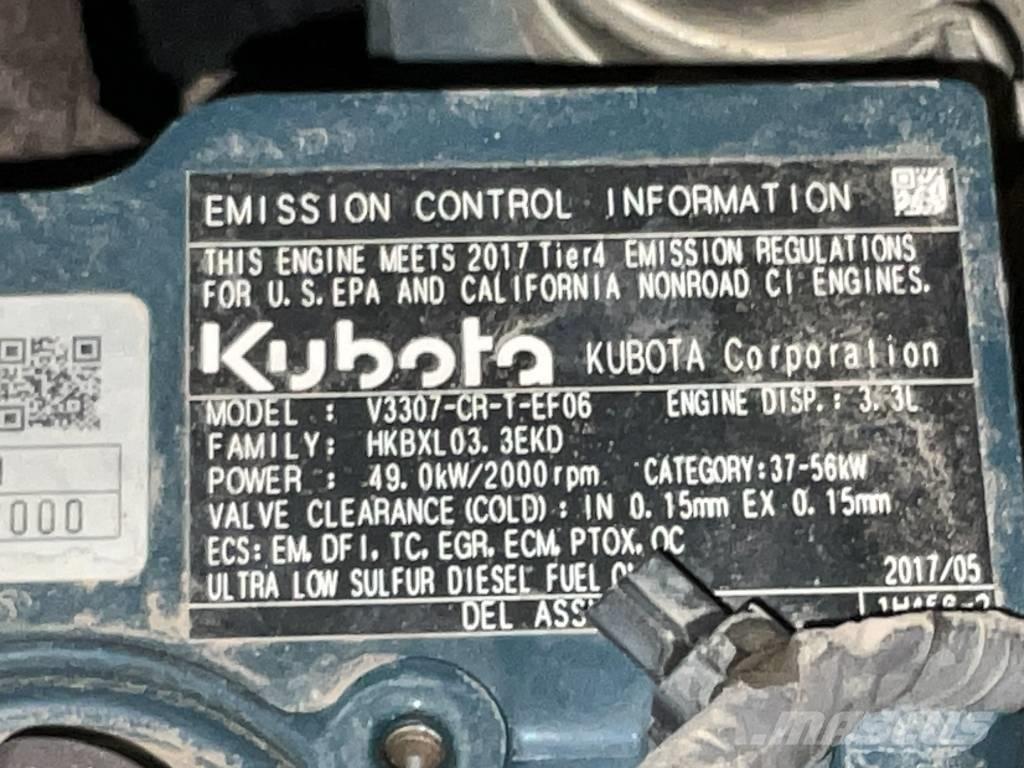 Kubota KX 080-4 A حفارات وسط 7 طن - 12 طن