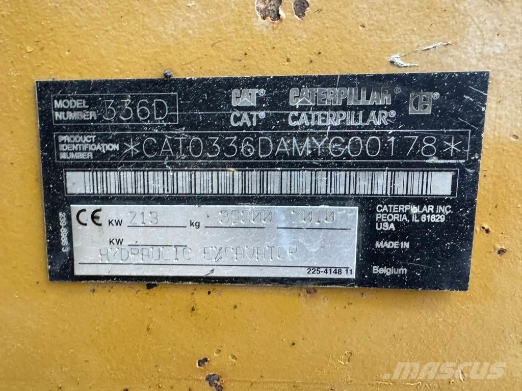 CAT 336DLN حفارات زحافة