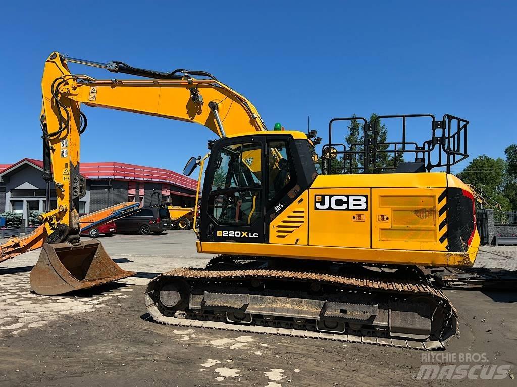 JCB 220X LC حفارات زحافة