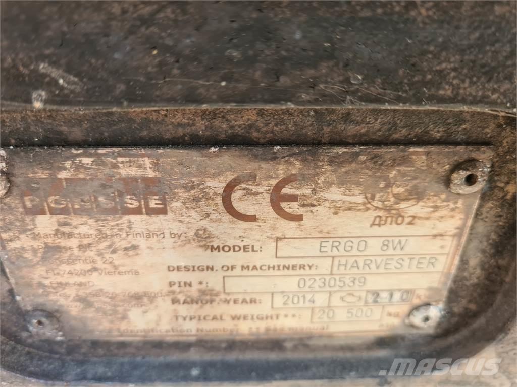 Ponsse Ergo 8wd حصادات