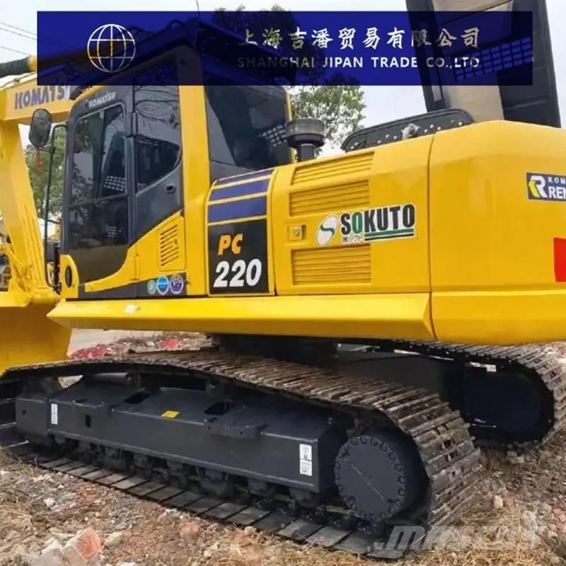 Komatsu PC 220 حفارات زحافة