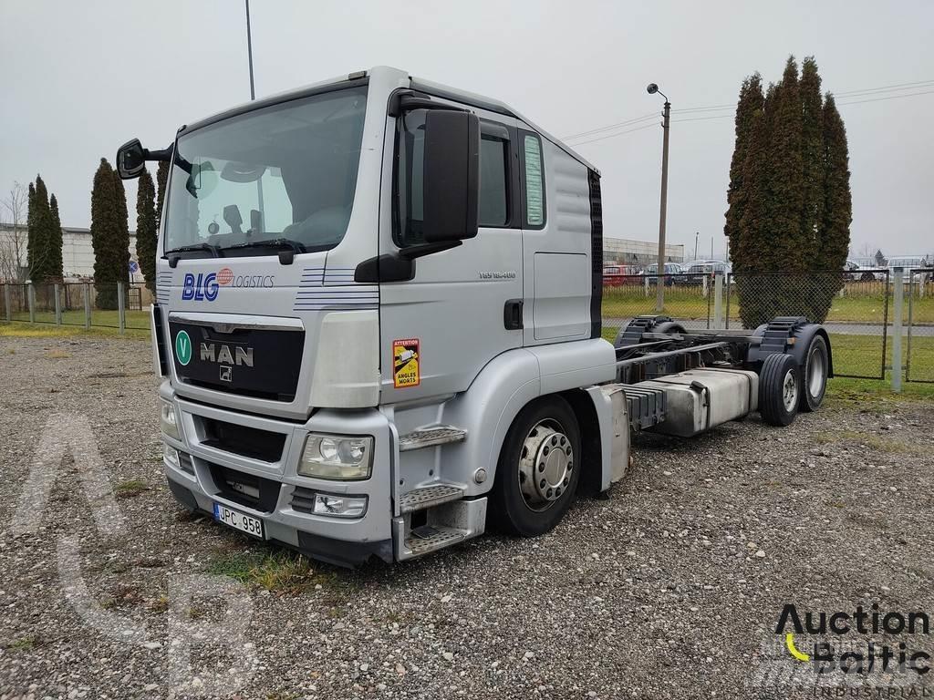 MAN TGS18.400 شاحنات بمقصورة وهيكل