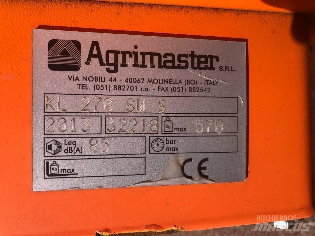 Agrimaster KL 270 SW جزازات وأغطية المراعي