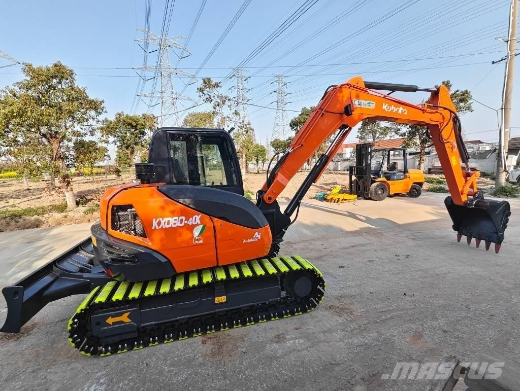 Kubota KX 080-4 حفارات وسط 7 طن - 12 طن