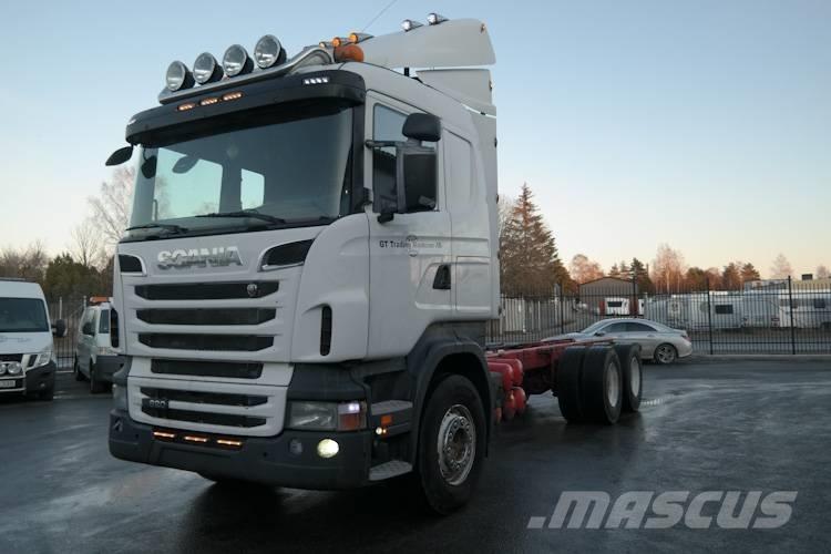 Scania R 620 شاحنات بمقصورة وهيكل