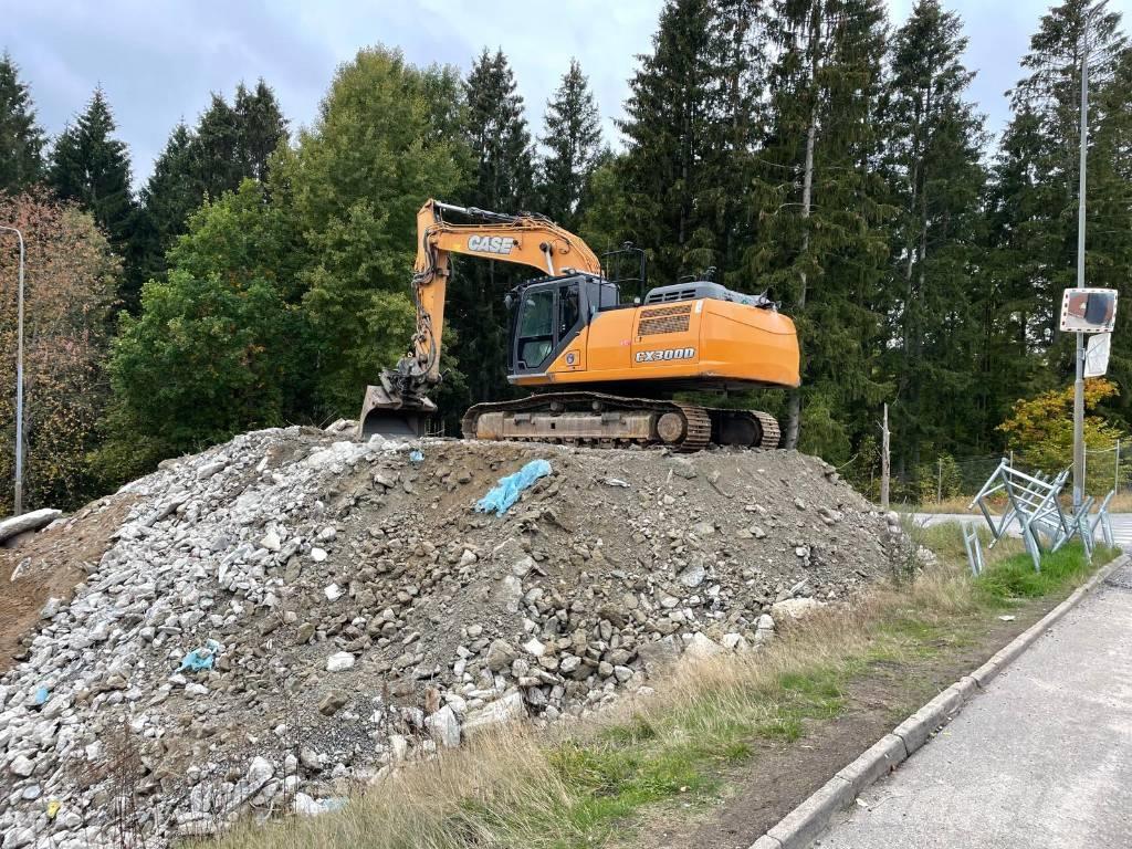 CASE CX300D حفارات زحافة