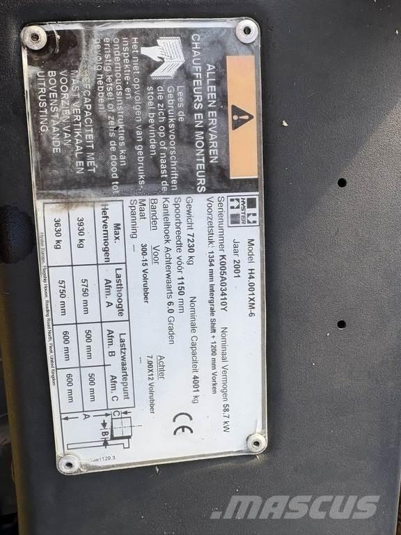 Hyster 4.00 xm-6 شاحنات الديزل