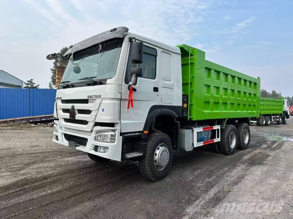 Sinotruk HOWO 400HP شاحنات قلابة