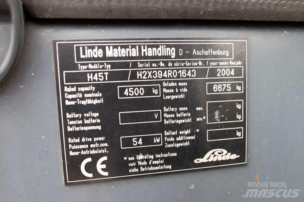 Linde H 45 T شاحنات LPG