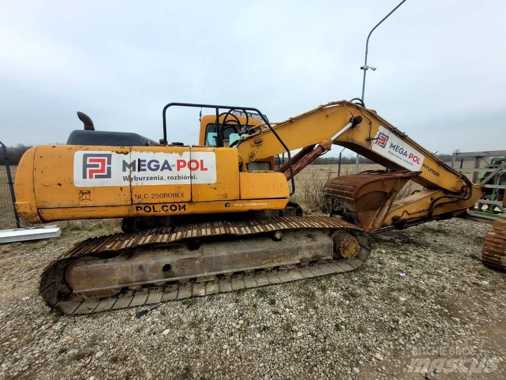 Hyundai 250 حفارات زحافة