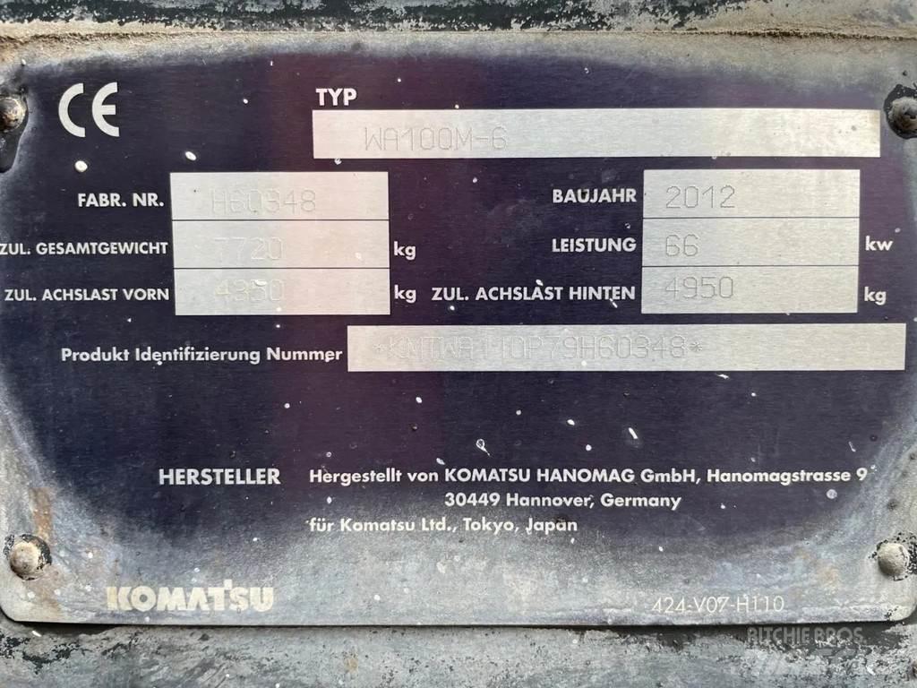 Komatsu WA100 لوادر بعجل