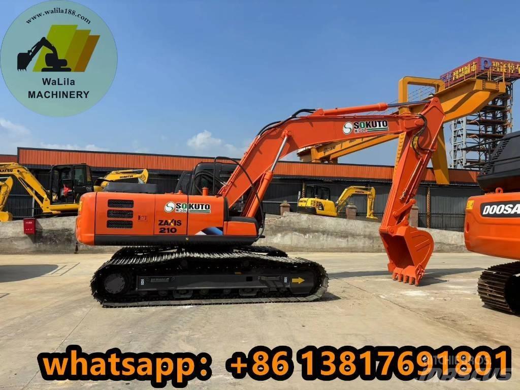 Hitachi ZX 210 حفارات زحافة