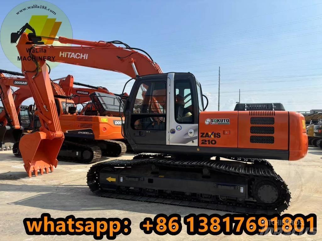 Hitachi ZX 210 حفارات زحافة