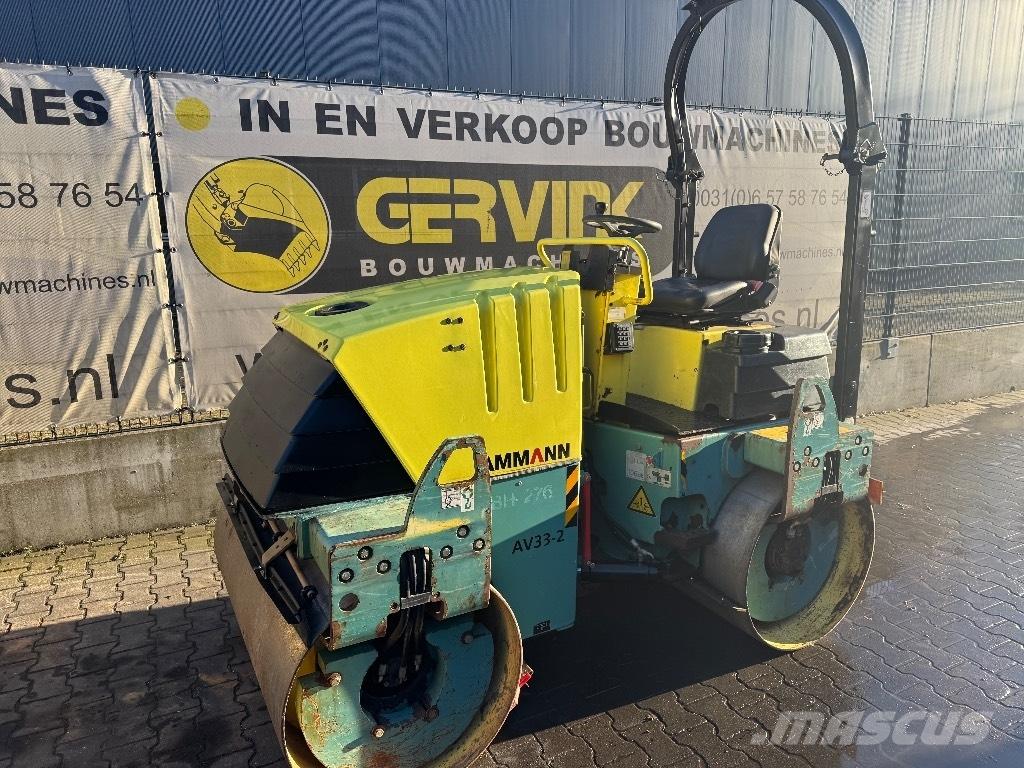 Ammann AV 33-2 مداحل ثنائية الاسطوانة