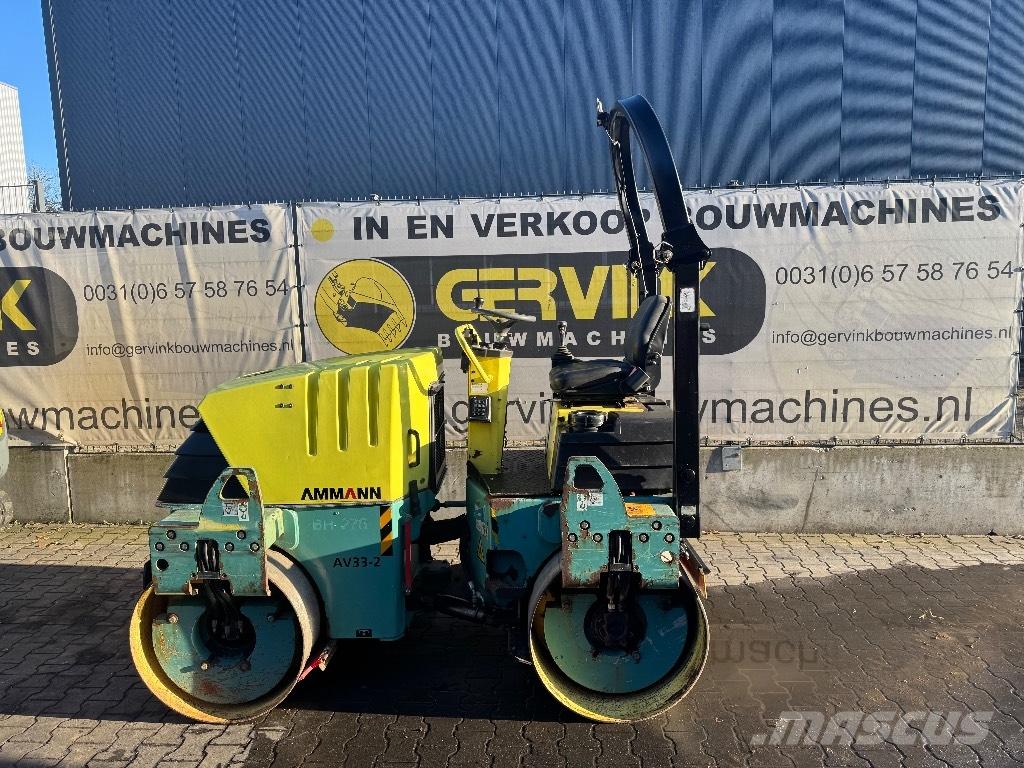 Ammann AV 33-2 مداحل ثنائية الاسطوانة