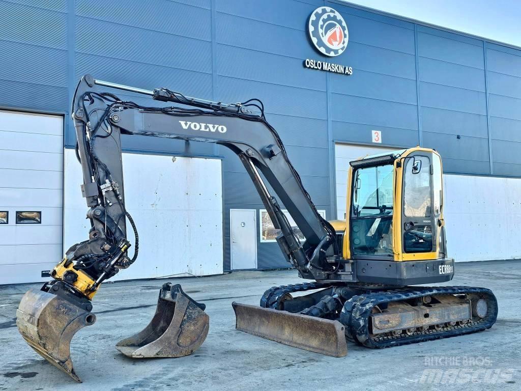 Volvo ECR 88 PLUS حفارات وسط 7 طن - 12 طن