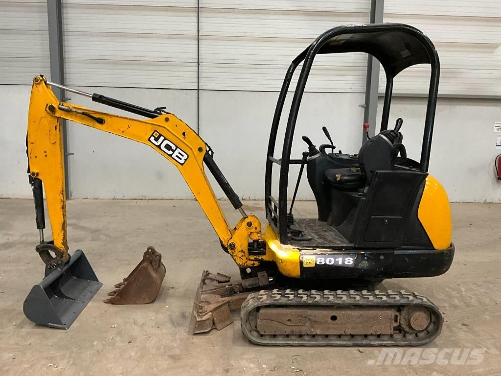 JCB 8018 حفارات صغيرة أقل من 7 طن (حفارات صغيرة)