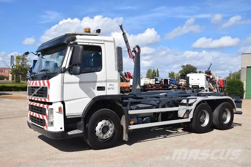 Volvo FM 370 شاحنات الرافعات الخطافية