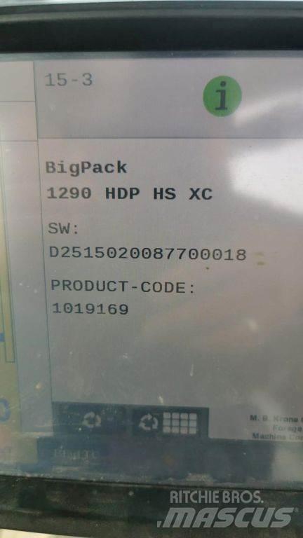 Krone 1290HDP XC حصادات الأعلاف