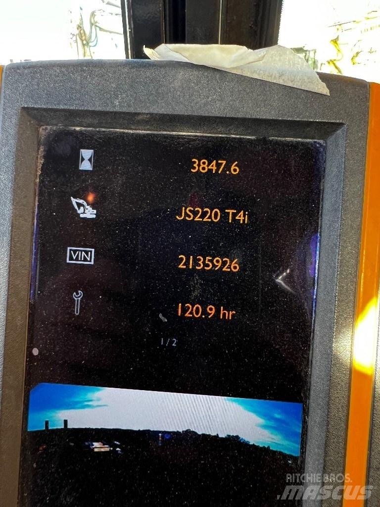 JCB JS 220 N LC حفارات زحافة
