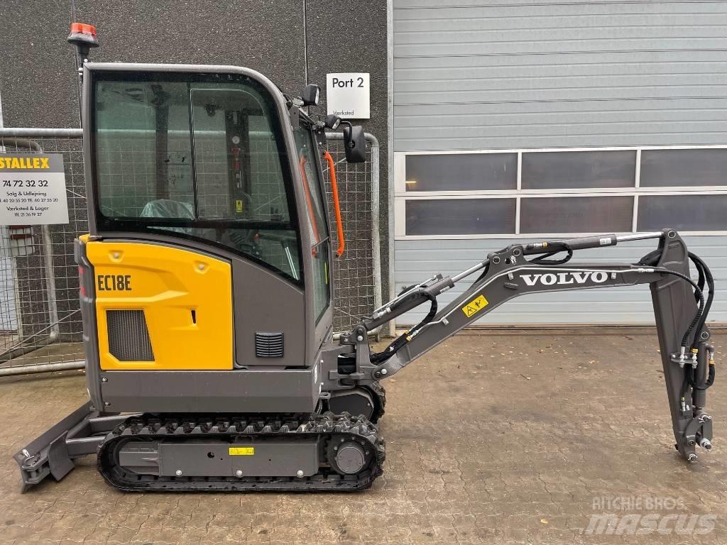 Volvo EC18E حفارات صغيرة أقل من 7 طن (حفارات صغيرة)