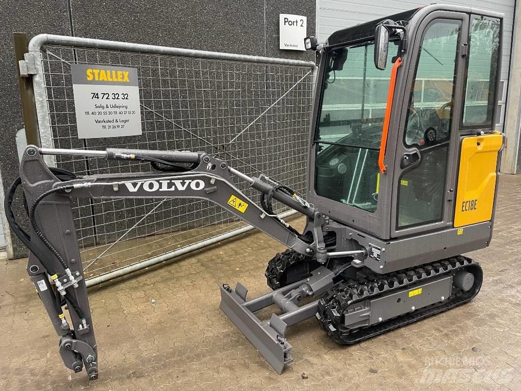 Volvo EC18E حفارات صغيرة أقل من 7 طن (حفارات صغيرة)