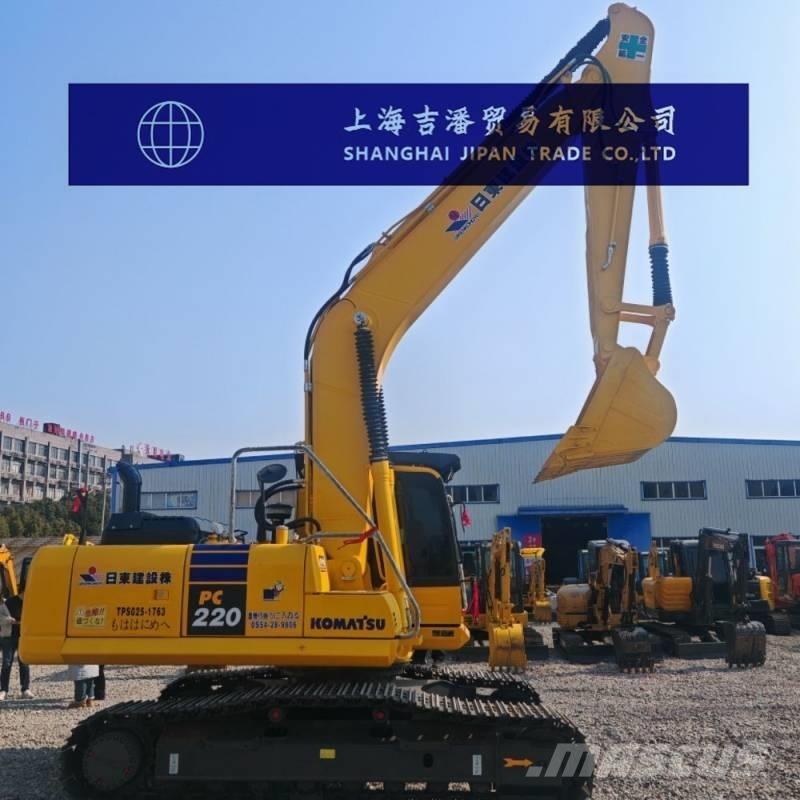 Komatsu PC 220 حفارات زحافة