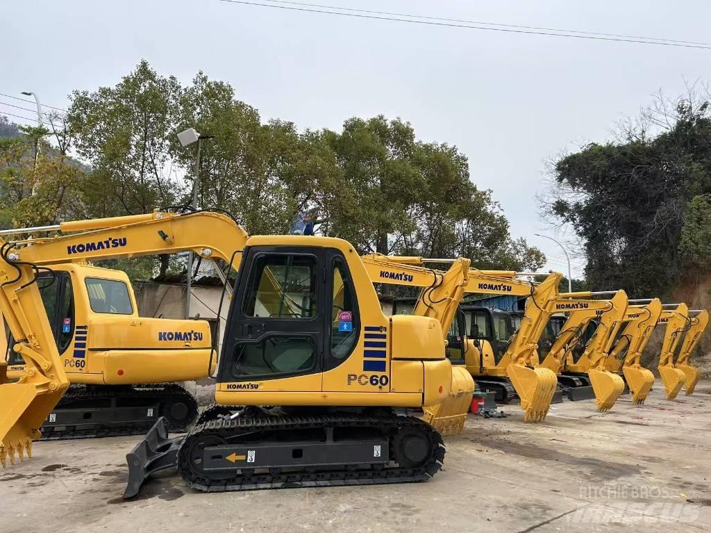 Komatsu PC 60-7 حفارات صغيرة أقل من 7 طن (حفارات صغيرة)