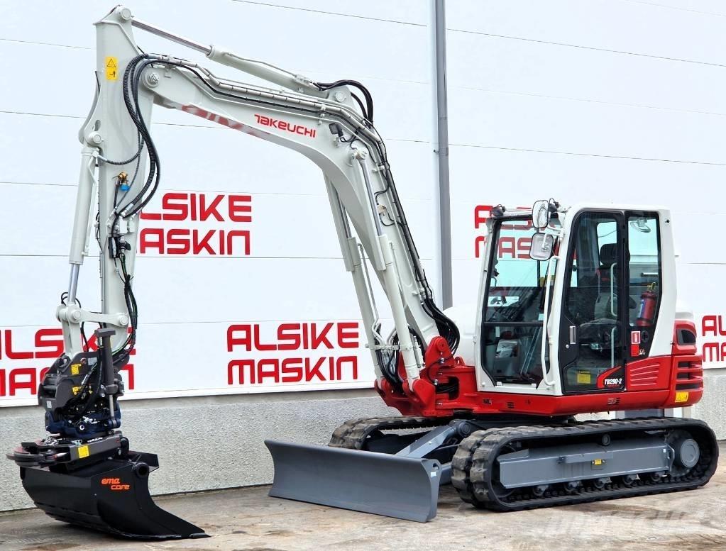 Takeuchi TB290-2 حفارات وسط 7 طن - 12 طن