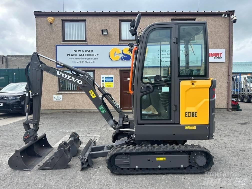 Volvo EC 18 E حفارات صغيرة أقل من 7 طن (حفارات صغيرة)