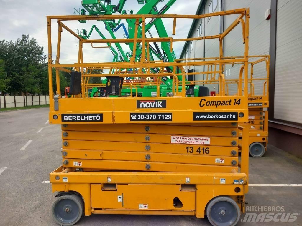 Haulotte Compact 14 رافعات مقصية الشكل