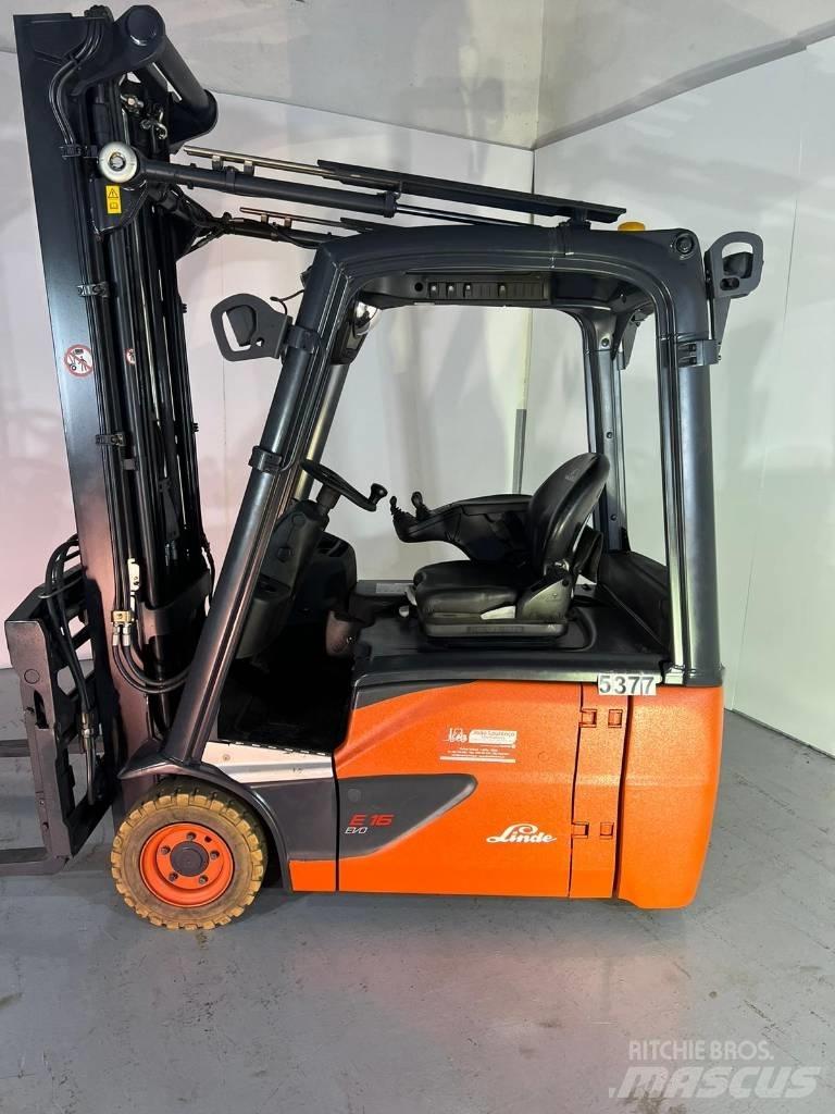 Linde E 16 EVO شاحنات ذات رافعات شوكية تعمل بالكهرباء