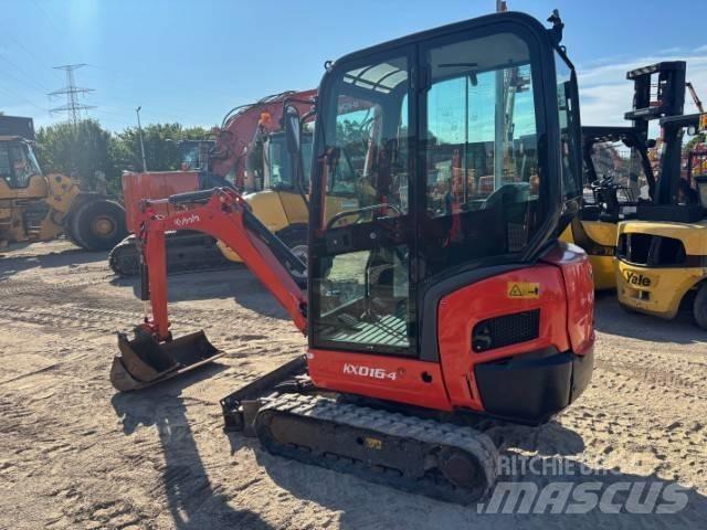 Kubota KX 016-4 حفارات صغيرة أقل من 7 طن (حفارات صغيرة)