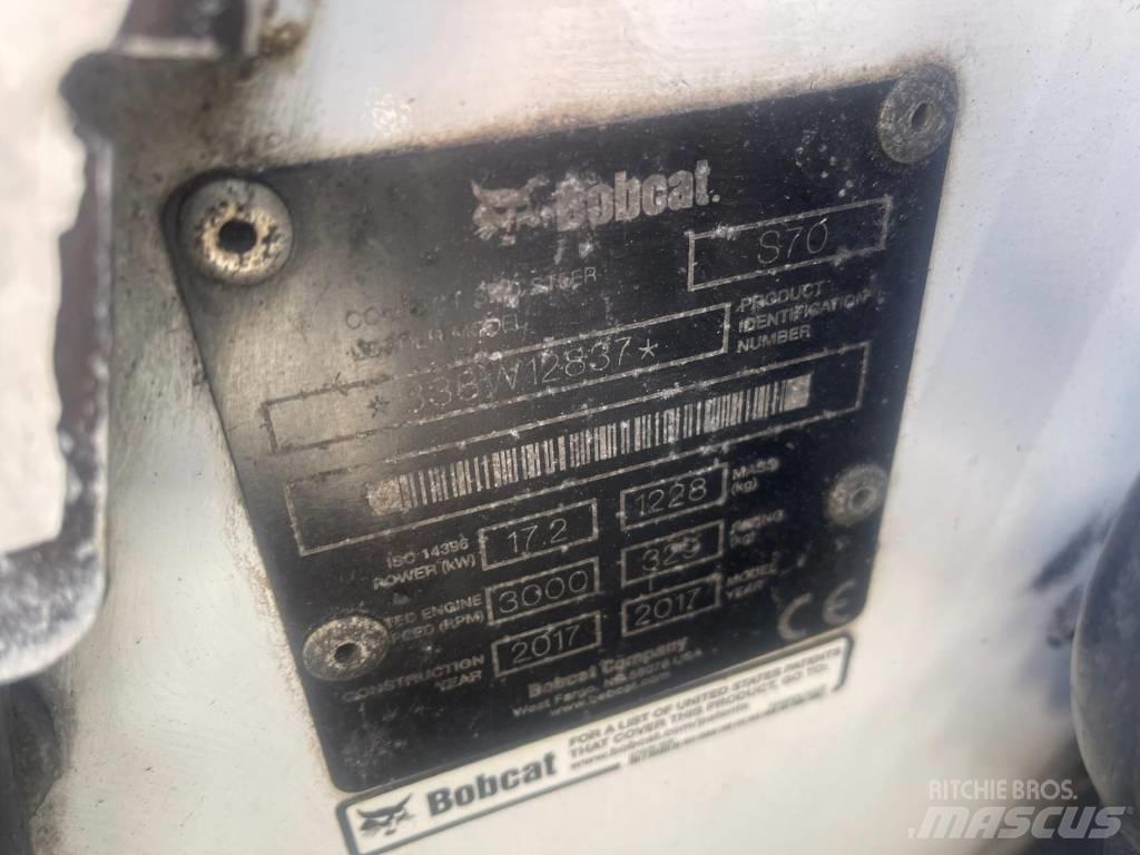 Bobcat S 70 لوادر انزلاقية التوجيه