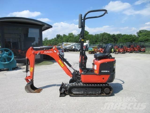 Kubota K008-5 حفارات صغيرة أقل من 7 طن (حفارات صغيرة)