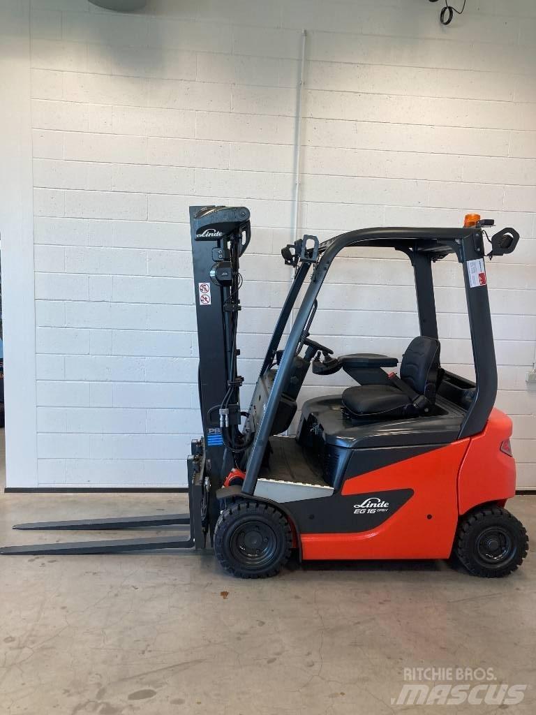 Linde EG16P/1275-02 شاحنات ذات رافعات شوكية تعمل بالكهرباء