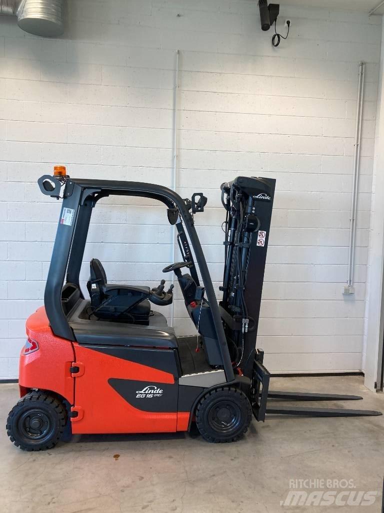 Linde EG16P/1275-02 شاحنات ذات رافعات شوكية تعمل بالكهرباء