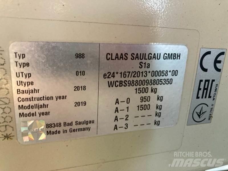 CLAAS Liner 2900 معدات حصد