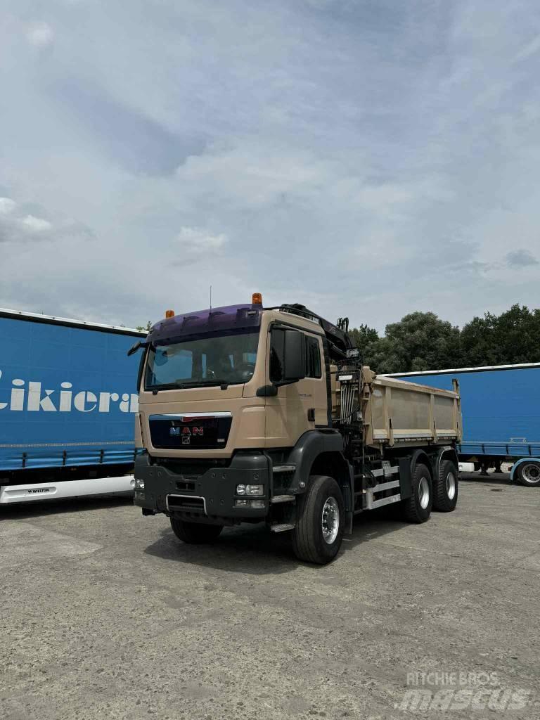 MAN TGS 33.400 شاحنات قلابة