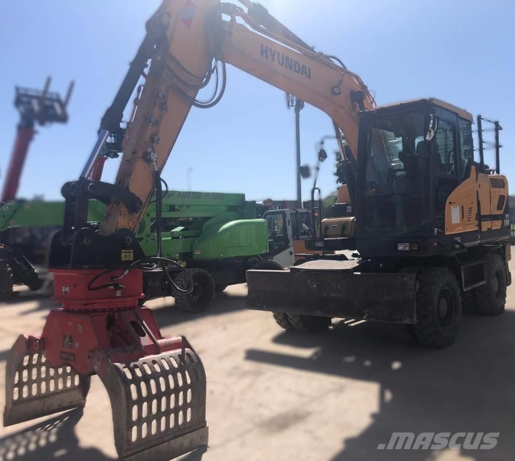 Hyundai HW140 حفارات بعجل