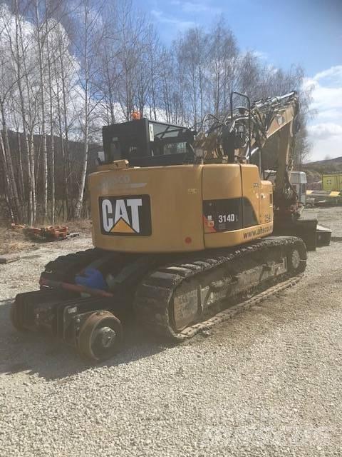 CAT 314 D LCR عربات صيانة خطوط السكك الحديدية