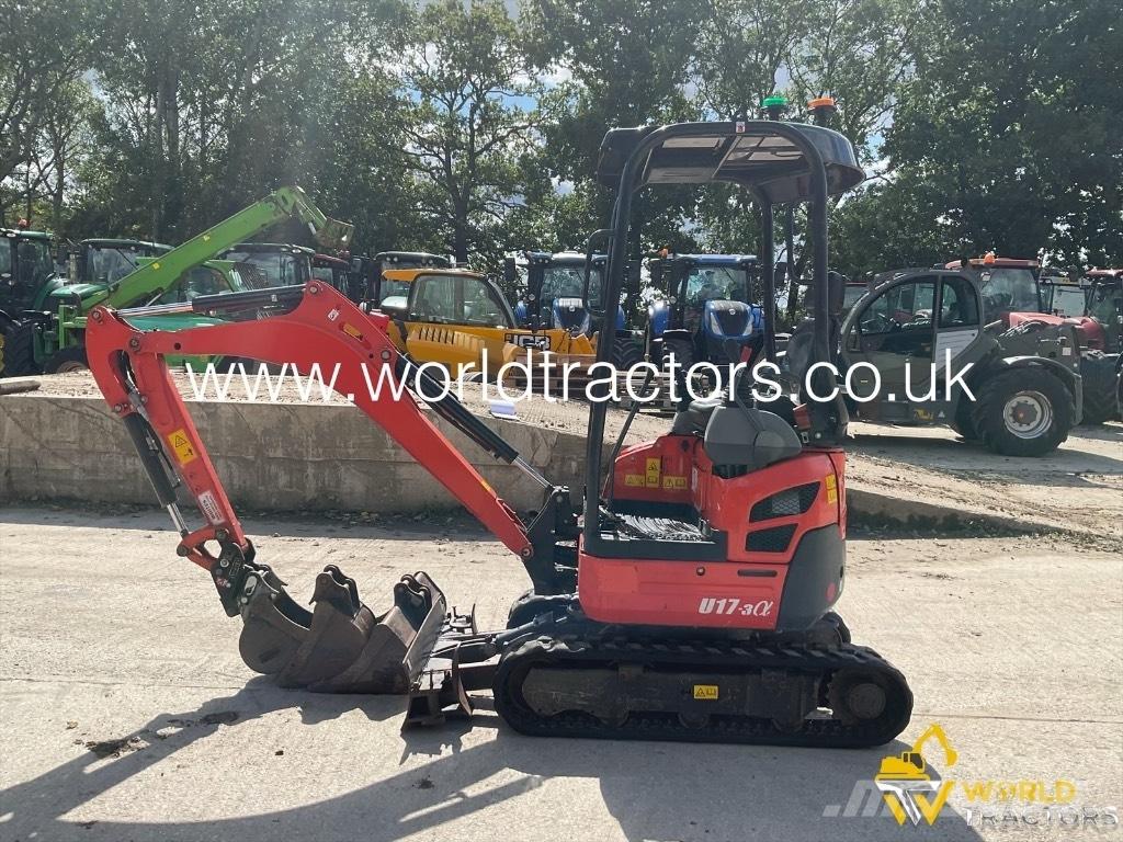 Kubota U 17-3 حفارات صغيرة أقل من 7 طن (حفارات صغيرة)
