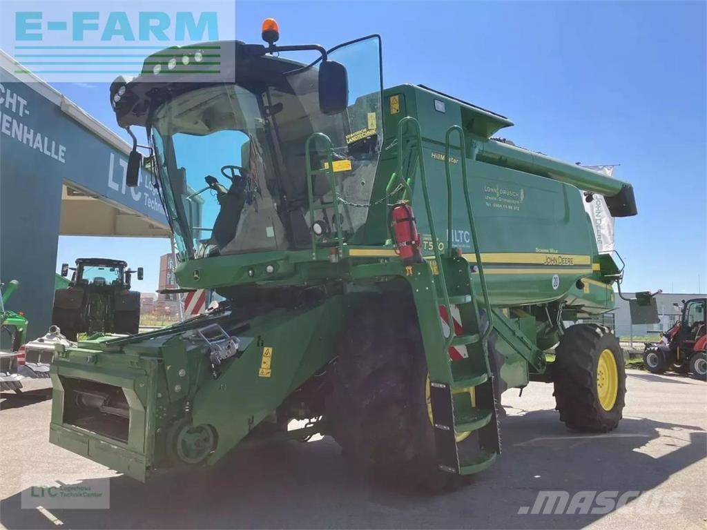 John Deere t550 hm حصادات