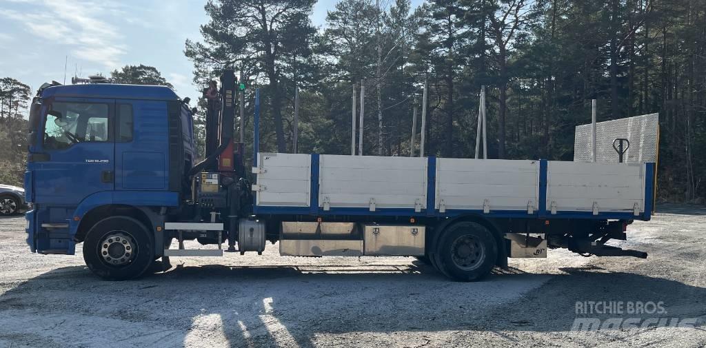 MAN TGM 18.290 شاحنات الرافعات