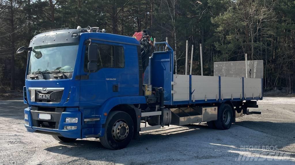 MAN TGM 18.290 شاحنات الرافعات