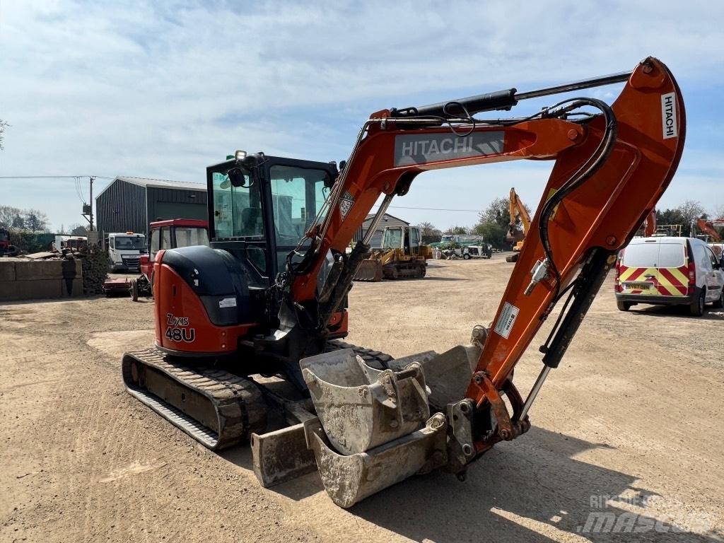 Hitachi Zx48 حفارات صغيرة أقل من 7 طن (حفارات صغيرة)